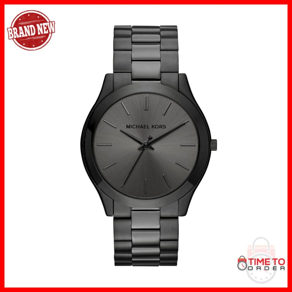 Men's Stainless Steel Watch, Quartz Movement, 44mm Case, Deployment Clasp